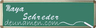Maya Schreder Visitenkarte